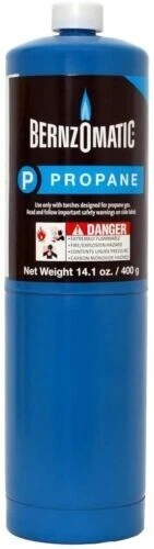 Brand New Bernzomatic 14 oz Standard Propane Fuel Cylinder, 1 Pack