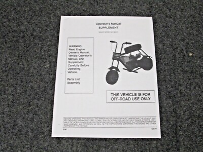 vintage manco mini bike