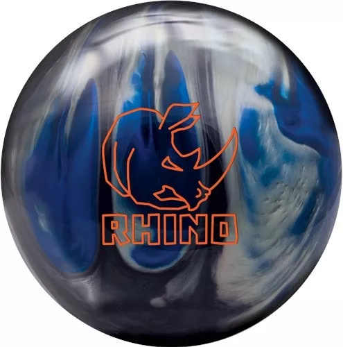 Brunswick Rhino Black/Blue/Silver Pearl Bowling Ball