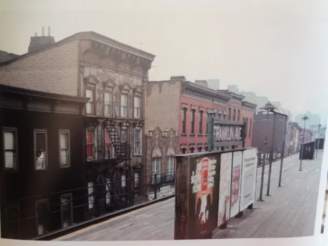 1960 Myrtle Avenue El Clinton Hill Brooklyn NYC New York City Photo