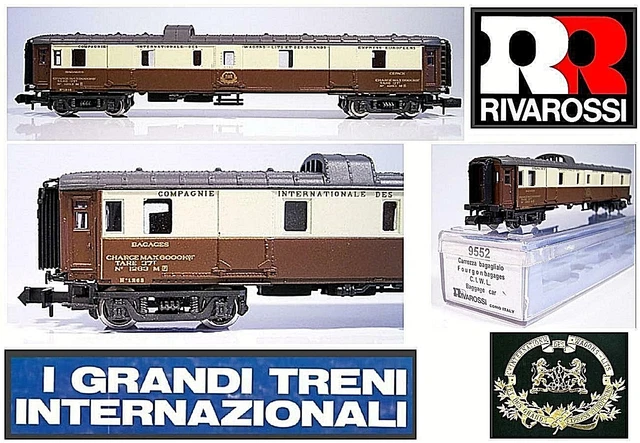 Rivarossi CIWL Flèche d'Or Pullman Orient Express CIWL HR4136 Set Brown