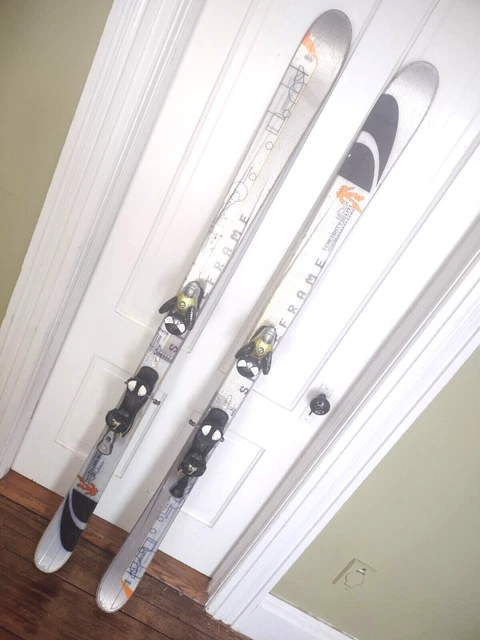 Salomon Teneighty Space frame Twintip Skis 171 cm Robot Man 1080 Salomon binding Salomon Teneighty Space frame Twintip Skis 171 cm Robot Man 1080 Salomon binding