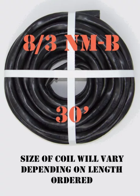 8/3 NM-B x 30' Southwire "Romex®" Electrical Cable