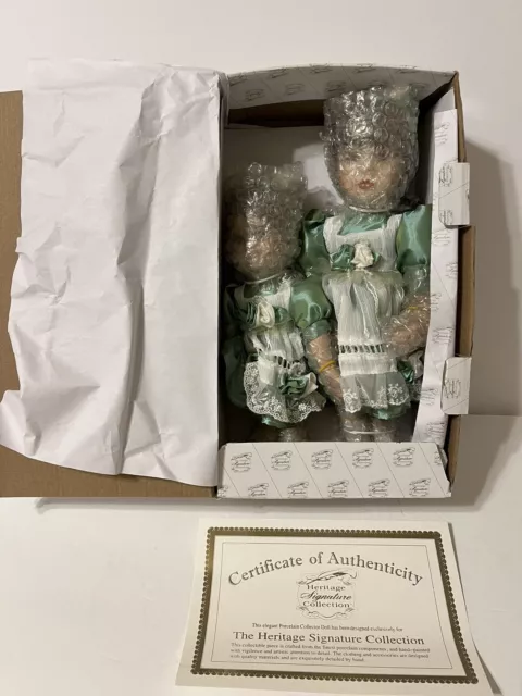 Heritage Signature Collection Big and Little Sisters Dolls New