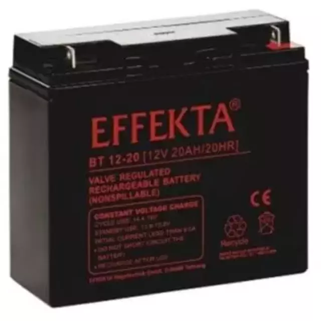 Batterie AGM 18Ah 12V Effekta BTL 12-18