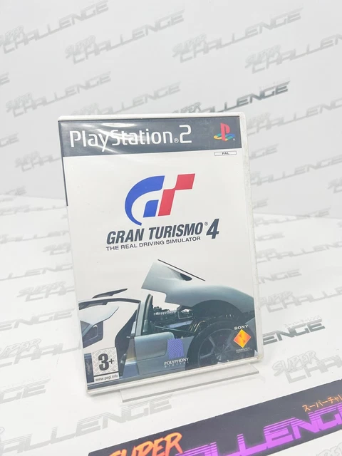 Gran Turismo 4 PS2 PlayStation 2 PAL/UK Sony completo di manuale