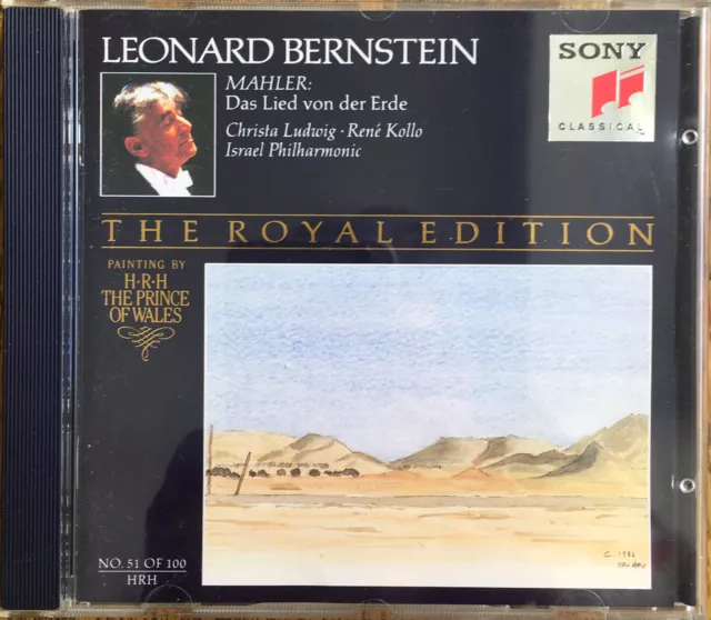 Leonard Bernstein・The Royal Edition・Vol. 51・Mahler: Das Lied von der Erde・CD・NM! 2