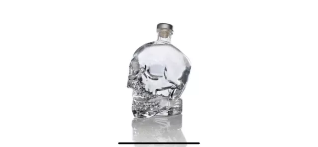 Empty Crystal Head Skull Vodka 700 ml empty bottle 3