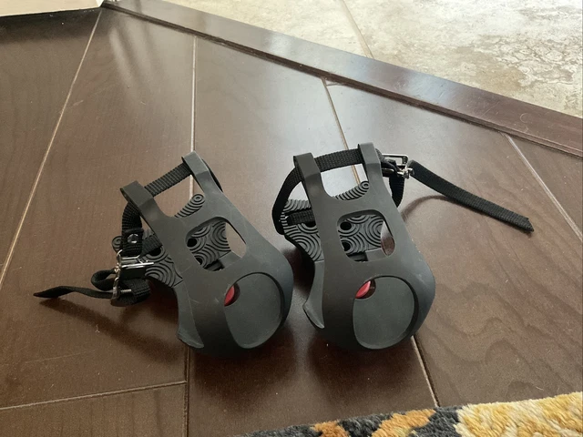 exustar toe clip pedal platform