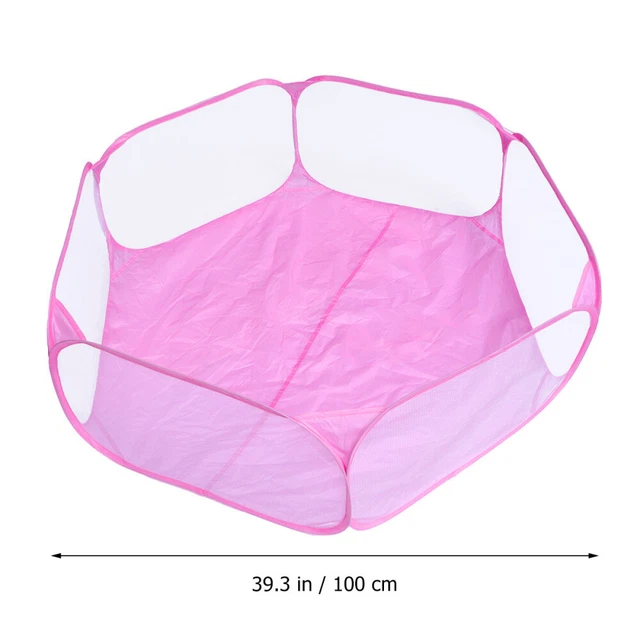 1pc Hamster House Spielzelt Atmungsaktives faltbares Zelt Kleintiere Laufstall 2