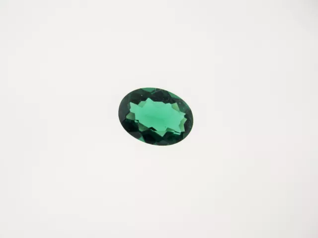 1.18ct Loose Oval Cut Lab Created Emerald Gemstone 8 x 6mm