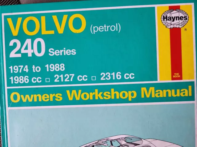 Haynes Manual 270 - Volvo 240 Series, 1974 to 1993, Petrol. 2