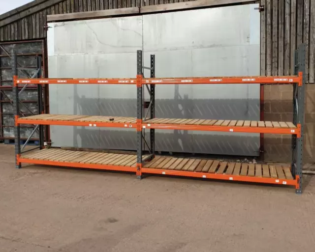 Storax Racking 2.4X0.9 Pallet Racking Shelving Upright Frames Compatiable Dexion