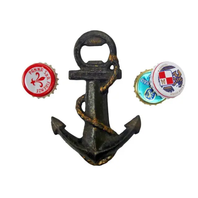 Design Toscano Anchors Aweigh Cast Iron Bottle Opener: Set of Two