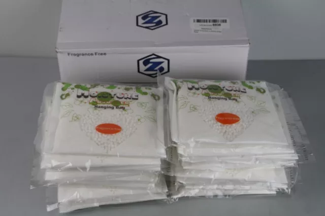ZSPENG 16 Pack Moisture Absorber & Max Odor Eliminator Hanging Bag 220g Fagra...