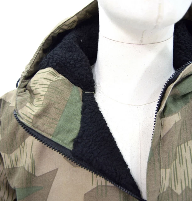 Splinter Pattern Anorak GERMAN ARMY WW2 Splinter Camouflage Anorak Fur Lined Showerproof ...