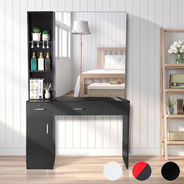 Salon Station Barber Hair Styling Station with Mirror Beauty Spa Equipment Salon Station Barber Hair Styling Station with Mirror Beauty Spa Equipment