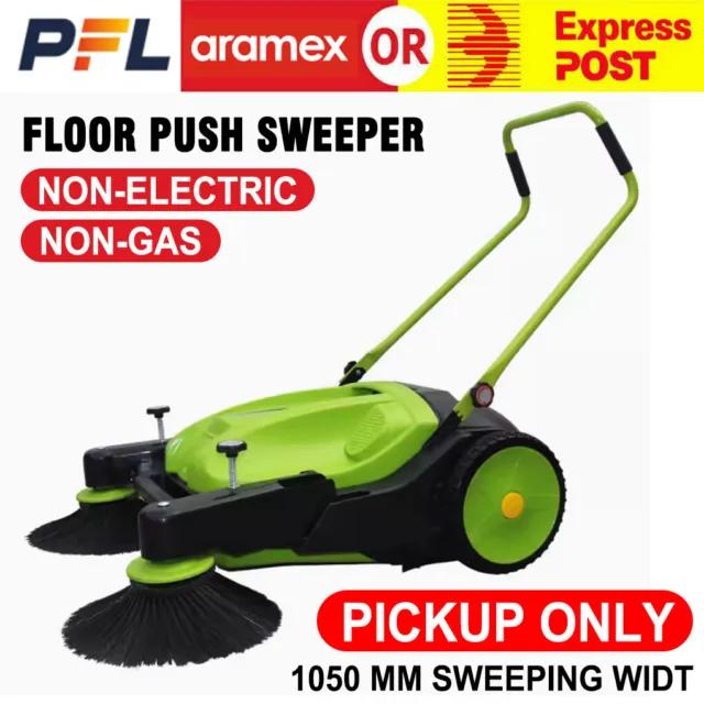 Floor Sweeper Commercial Industrial Large Area Hand Push Brush Eco-Friendly
