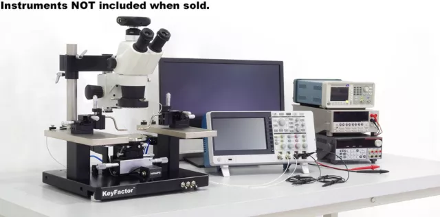 IPS Probe Station with Accustage For I-V/C-V RF Tests KeyFactor IPS Probe Station with Accustage For I-V/C-V RF Tests KeyFactor