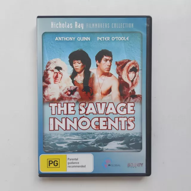 The Savage Innocents DVD Region 4 (1960 Anthony Quinn/Peter O'Toole movie) rare