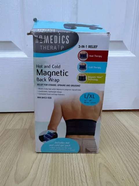 HoMedics Hot and Cold Magnetic Back Wrap mw-bhc2-0GB L/XL