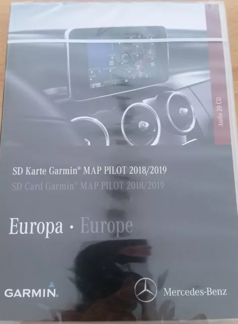 Mercedes-Benz SD Karte Garmin EUROPA NEU 2018/2019 Version 11,0  A2189063303 neu