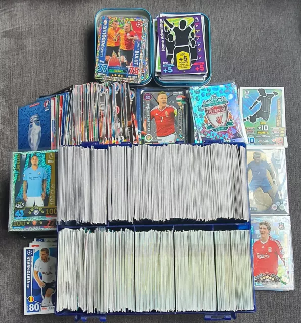 Match Attax & Panini Cards bulk Bundle/ Job Lot  Over 1000 Cards