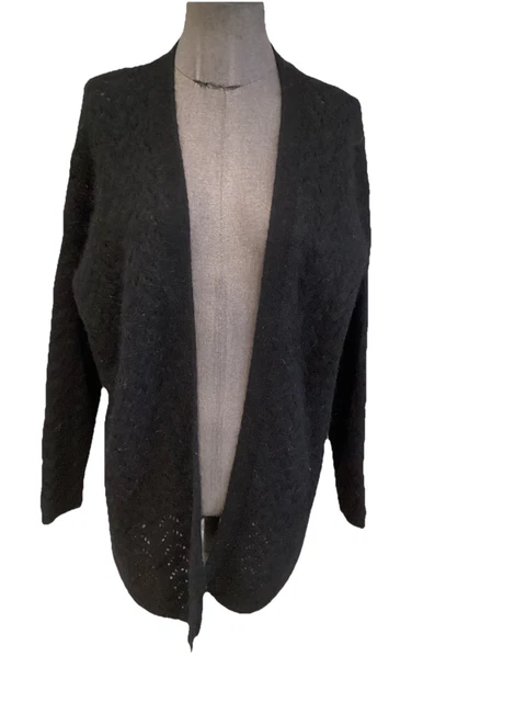 Gilet Leonora - Noir - Super kid mohair - Sézane
