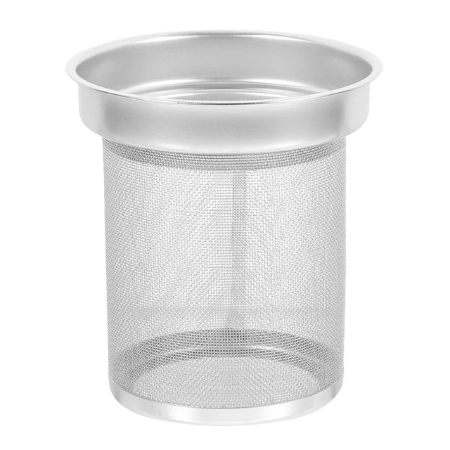 TEA POT SUPPLIES Stainless Steel Metal Tea Infuser Insert Mesh Strainer ...