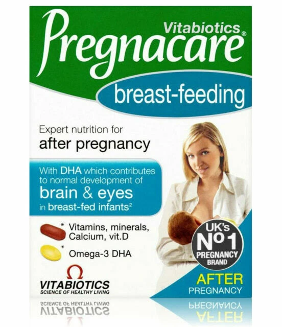 PREGNACARE VITABIOTICS BREAST-FEEDING Tablets, Pack Of 1, 84 Count £5.00 - PicClick UK