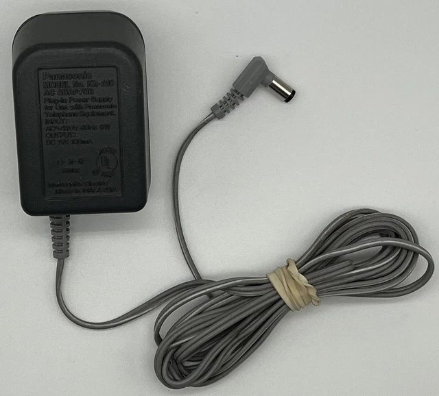 Panasonic MODEL No. KI-A10 AC ADAPTOR Plug in Power Supply