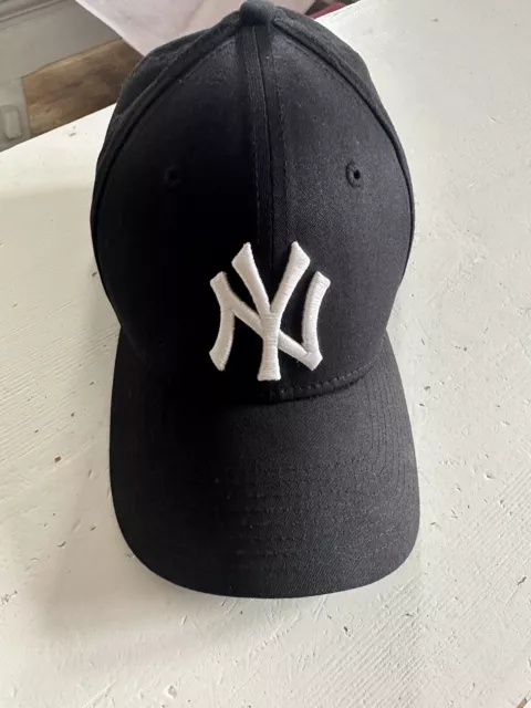 New Era 39 Thirty Cap M/L Neuwertig Schwarz New York Yankees