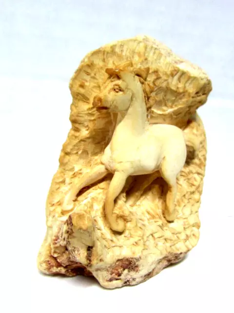 Carved Horse Figurine Pony Animal