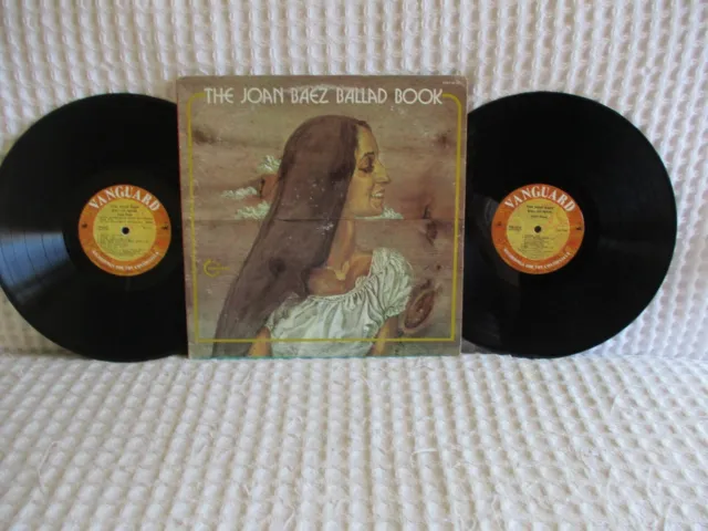 Joan Baez  "The Joan Baez Ballad Book"  1972  Vanguard Records Vsd-41  Vg+/Vg+
