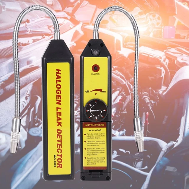 Avec sonde Détecteur de fuite d'halogène Outils de diagnostic de voiture
