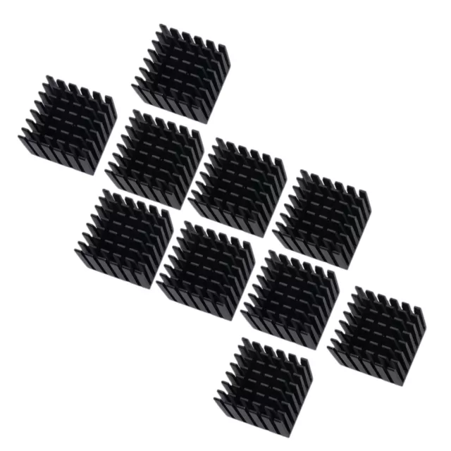 10pcs 28 x 28 x 20mm Heat Sink Cooling Aluminum Heatsink CPU IC LED