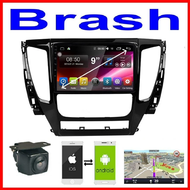 Pajero Sport 2015-19 Gps Wireless Apple Carplay Android Auto Odb Dab Tpms Dvr