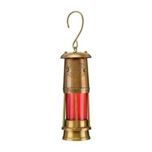 Lámpara de latón náutico menor de 11.0 in, farol de barco, luz náutica para...