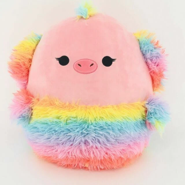 SQUISHMALLOWS OSTRICH 16 inch Plush Animal Pillow Target New Elda £54.