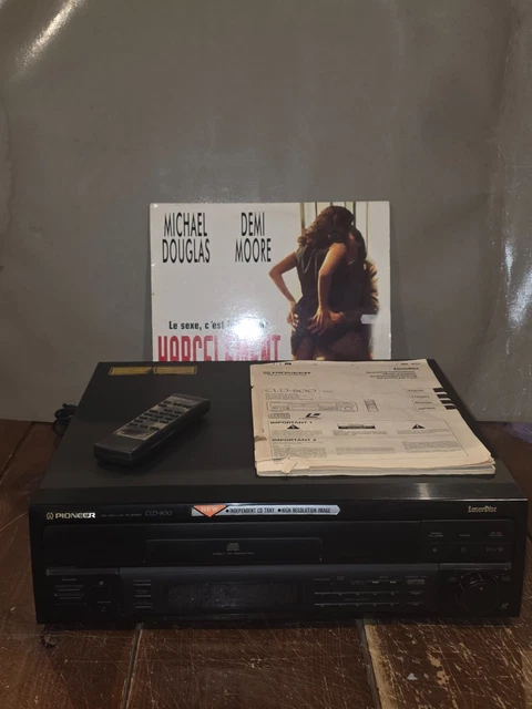 Lecteur LaserDisc Pioneer CLD-S310F PAL + Télécommande