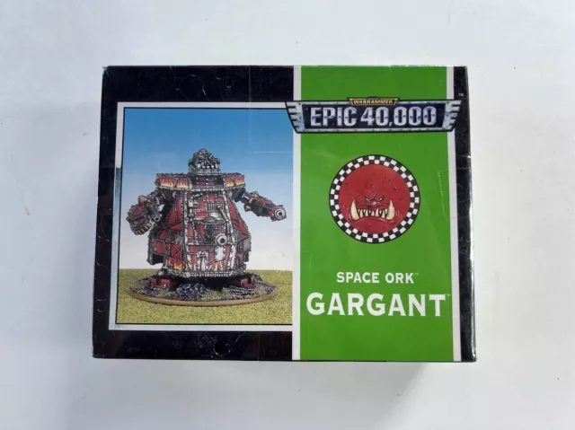 Warhammer Epic 40k Space Ork Gargant Metal Miniature Sealed In Box OOP