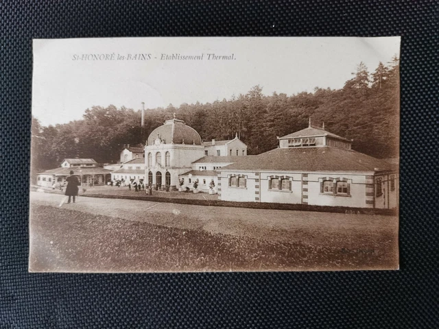 CPA 58 ST-HONORE-LES-BAINS - Thermal Establishment