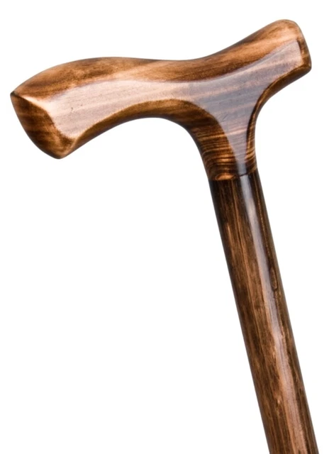 Stock-Fachmann Canne à Marche Déambulateur de en Bois Hêtre Avec Fritzgriff