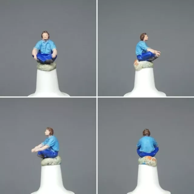 Meditation Yoga Man HO 1:87 miniature figure no preiser