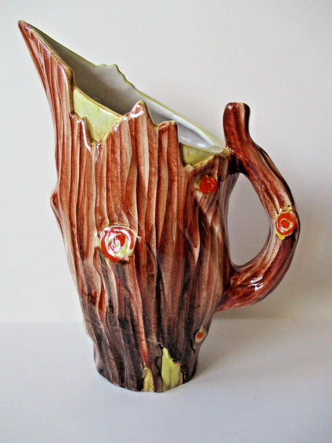 Rometti Italy brocca caraffa ceramica 459 altezza cm 27 anni '50