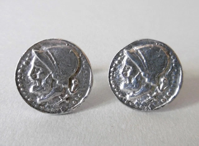 Boutons De Manchette Pièce Monnaie Liard - Argent Massif Ancien, De Rodde Paris