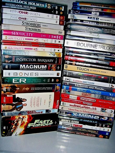 Auswahl von DVD Filmboxen / DVD Filmsets /  und TV Serien - zum Aussuchen