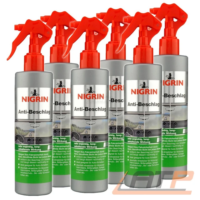 6x 300ml NIGRIN ANTIAPPANNAMENTO A POMPA SPRAY ANTIAPPANNAMENTO SIGILLANTE