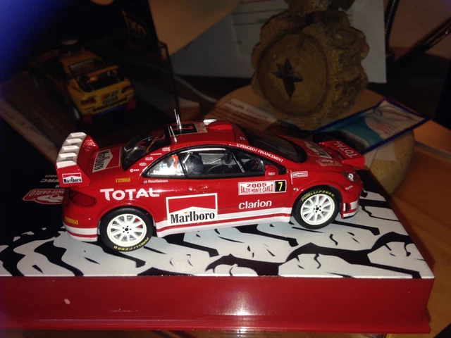 Miniature Peugeot 307 WRC Rally Sweden 2005 - Pilote M. Martin - IXO Models 1:43 - Occasion