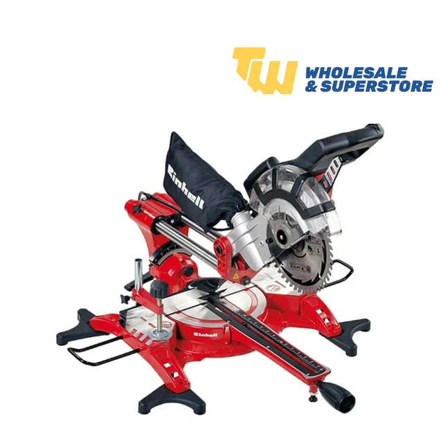 EINHELL TC SM 2131 Mitre Saw Dual Sliding Laser 210mm 240V 1800W